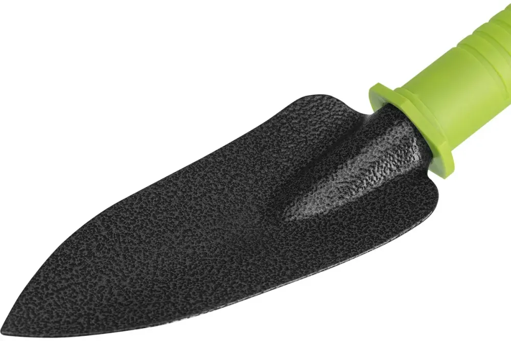 Совок посадочный узкий, 60 х 250 мм, стальной, пластиковая рукоятка, Standard, Palisad, 62652