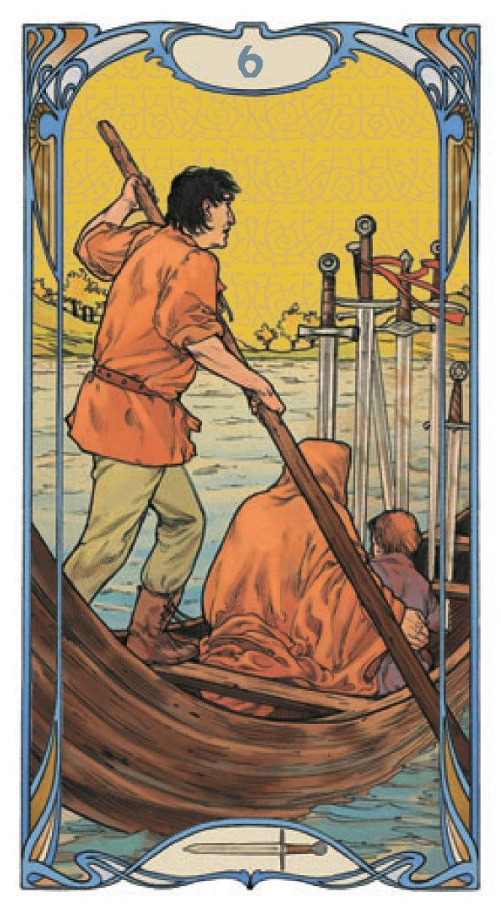 Таро Арт-Нуво Золотое (RUS)