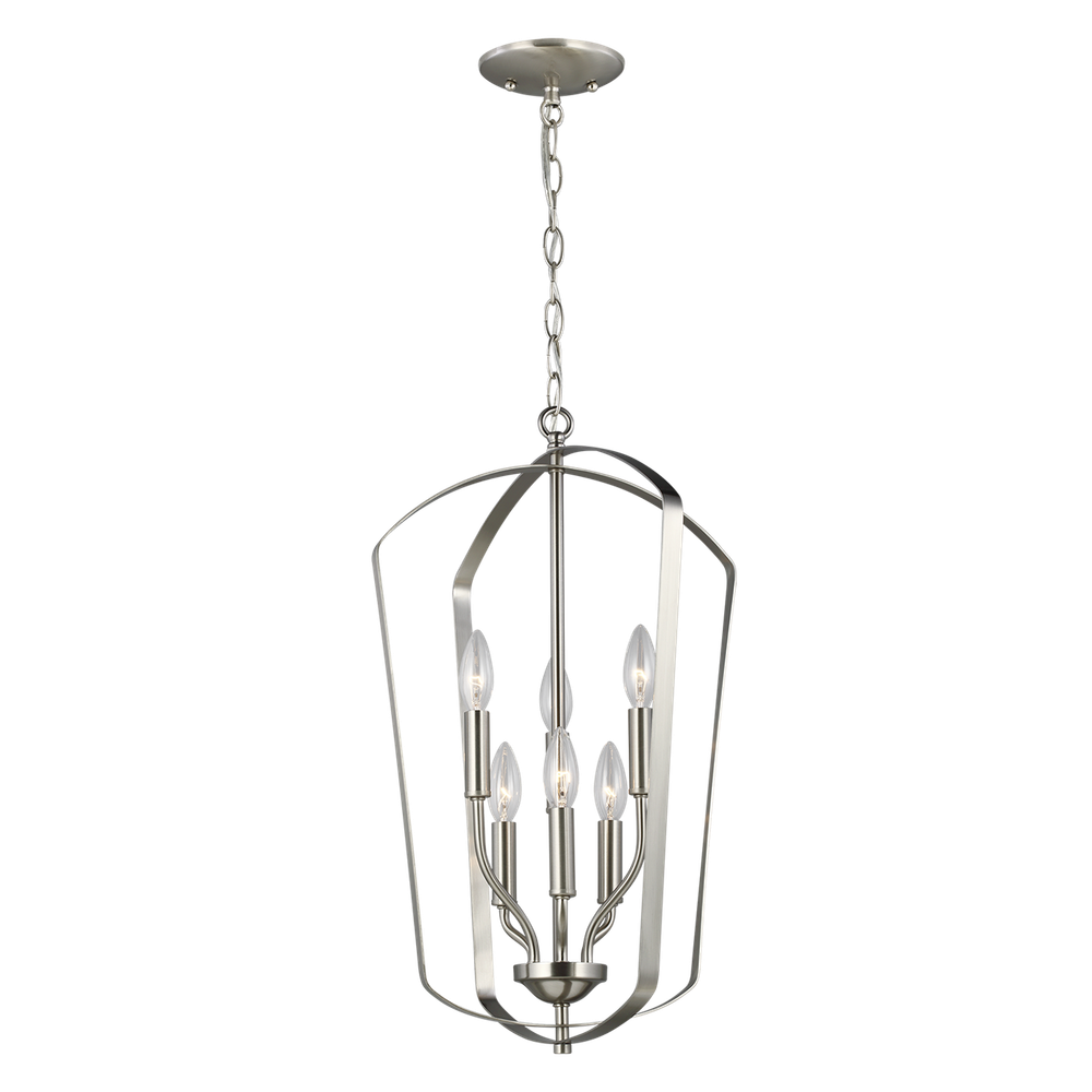 Люстра Visual Comfort Romee Medium Six Light Lantern