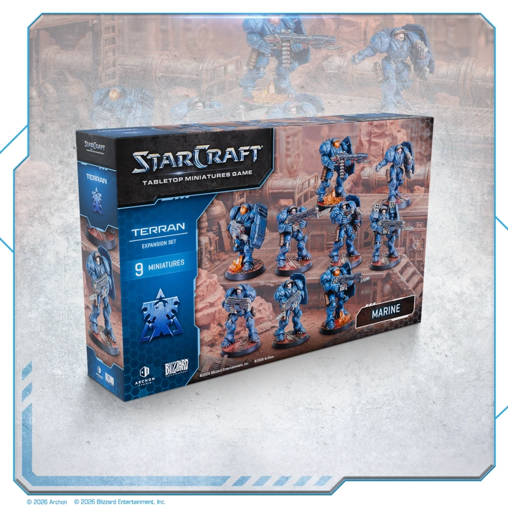 StarCraft: Tabletop Miniatures Game - настольная игра (Армии Терранов)
