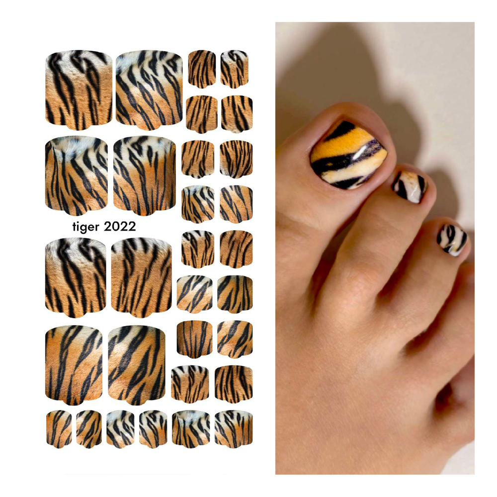 Пленки для маникюра Provocative Nails tiger 2022