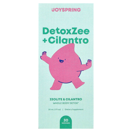 JoySpring, DetoxZee + кинза, 30 мл (1 жидк. унция)
