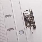 Папка-регистратор OfficeSpace, 50мм, бумвинил, с карманом на корешке, оранжевая