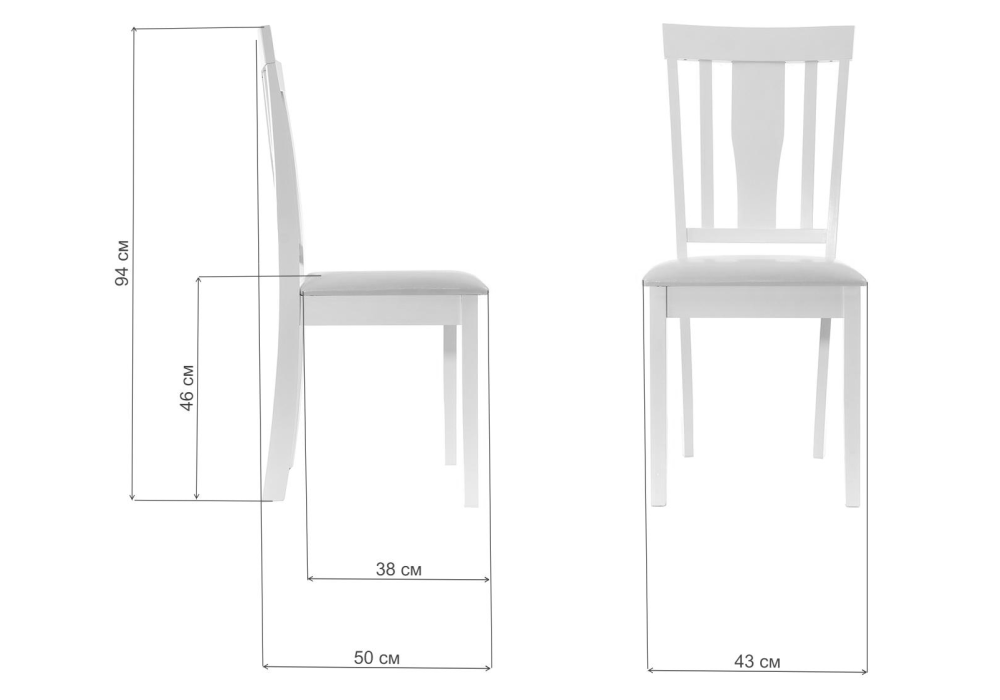 Стул Reno черный