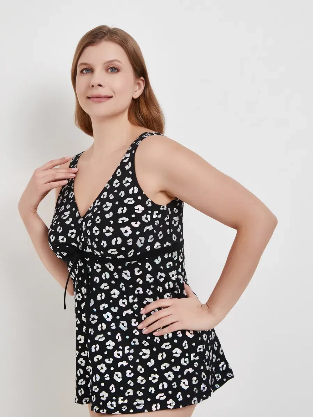 Купальник танкини раздельный большие размеры