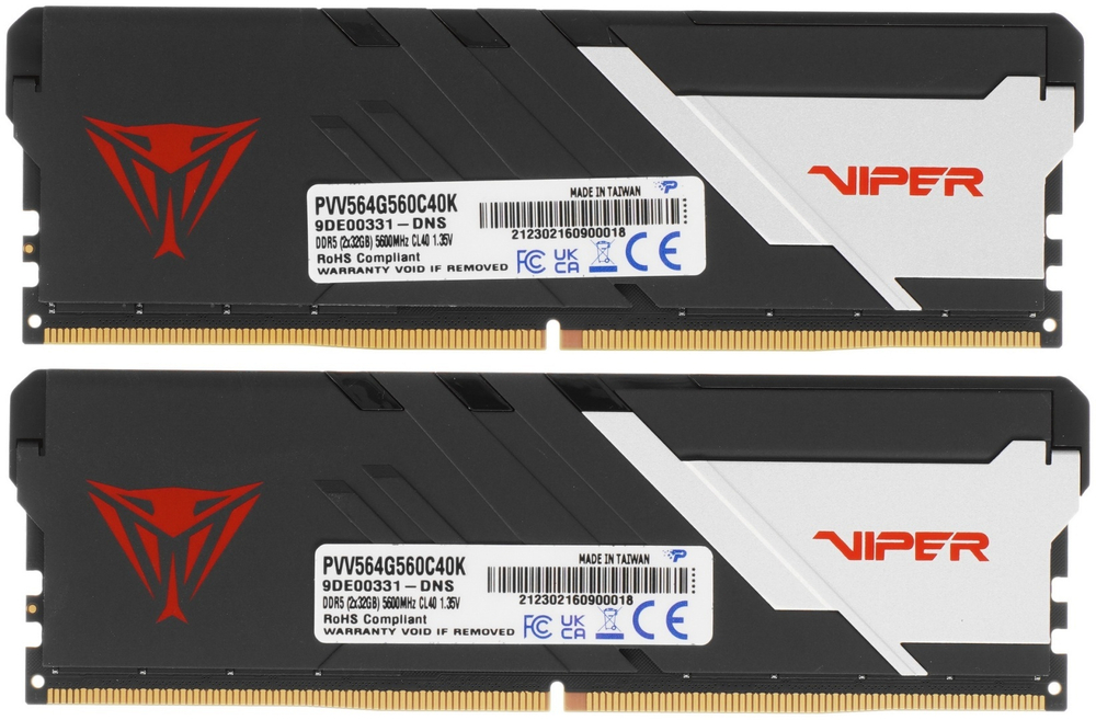 Оперативная память Patriot PVV564G560C40K 64 Гб