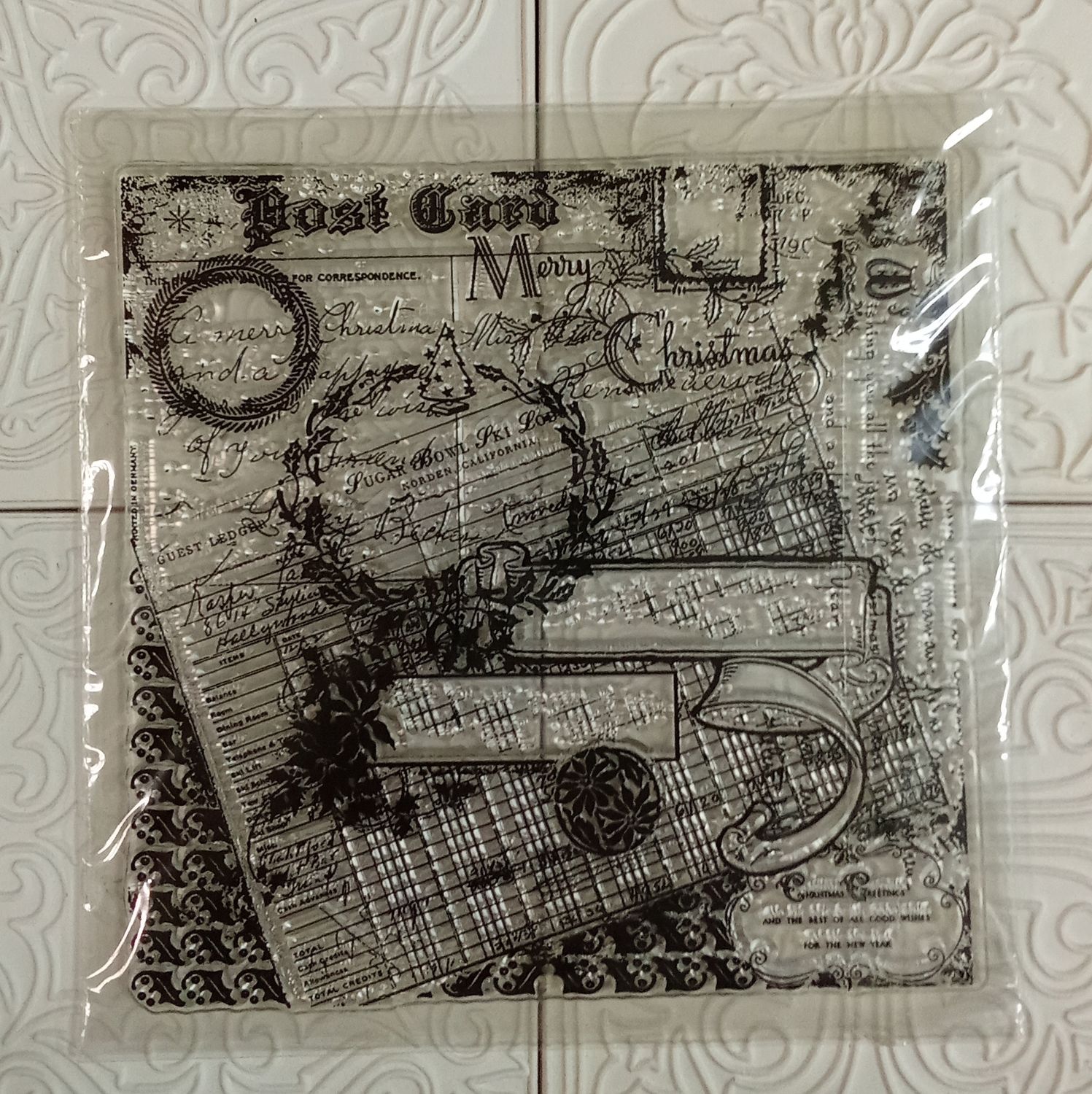 штамп надписи  (14*14см)