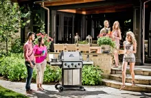 Газовый гриль Broil King Signet S 390, 5 горелок, вертел