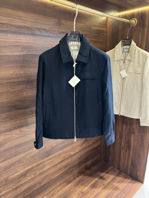 Льняная куртка Brunello Cucinelli