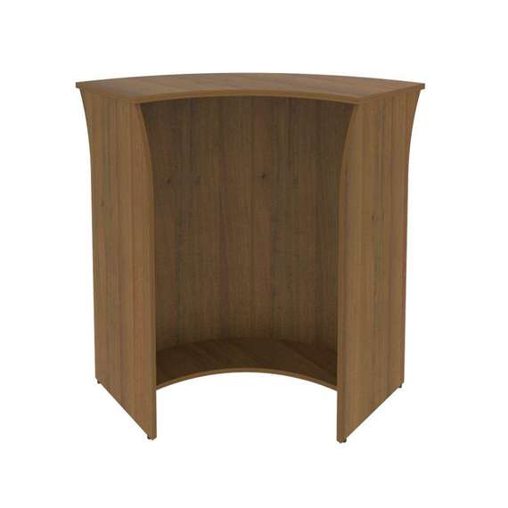 Riva Стойка угловая (радиусный элемент-ХДФ) А.РС-5 ХДФ Орех Гварнери 950*950*1150