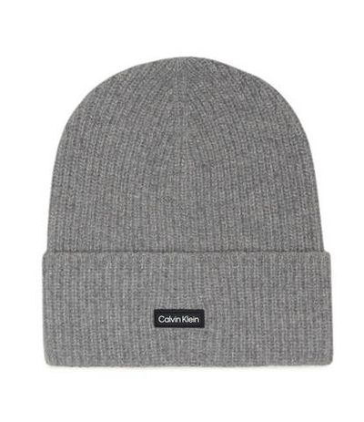 Хлопковая шапка DADDY Calvin Klein - серый(K50K510984)