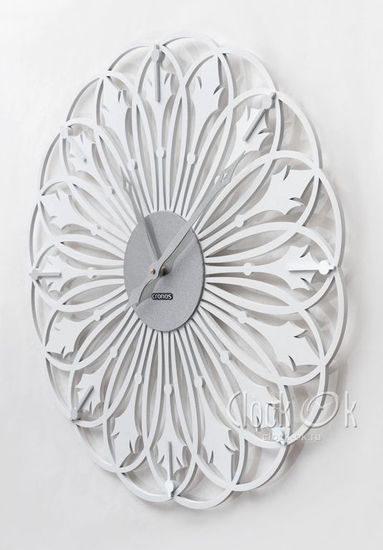 Настенные часы "Белая мирабелла"