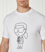 Футболка Karl Lagerfeld - белый(755057 544221)