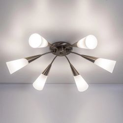 Citilux Фокус CL103161 Люстра потолочная Матовый Хром