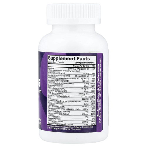 ProCare Health, Core-45, бариатрические мультивитамины, 90 капсул