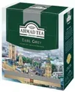 Черный чай с ароматом бергамота в пакетиках Ahmad Tea, 100 шт