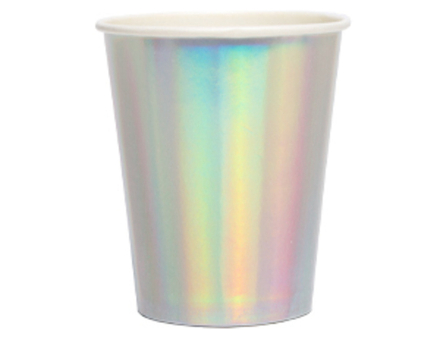 Стакан фольгиров Перламутр 250мл 6шт/G