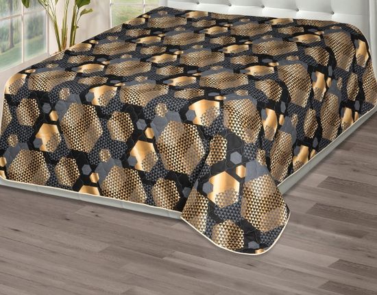 Покрывало-одеяло стеганное Альберт бязь 200х215 см