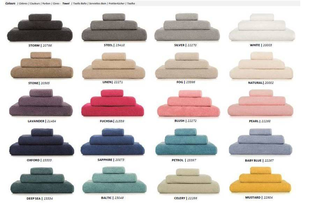 Полотенце 70x140 Graccioza Bee Waffle Deep Sea синее