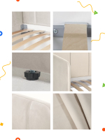 Диван - кровать 160х80 см Stitch ткань Микровелюр