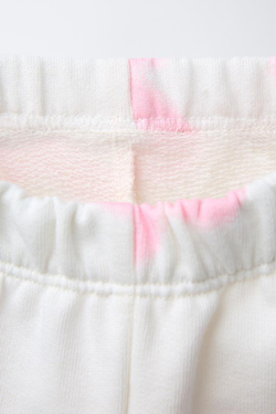 ZARA ШОРТЫ-БЕРМУДЫ С ПРИНТОМ LILO & STITCH © DISNEY, ЖЕЛТОВАТО-БЕЛЫЙ