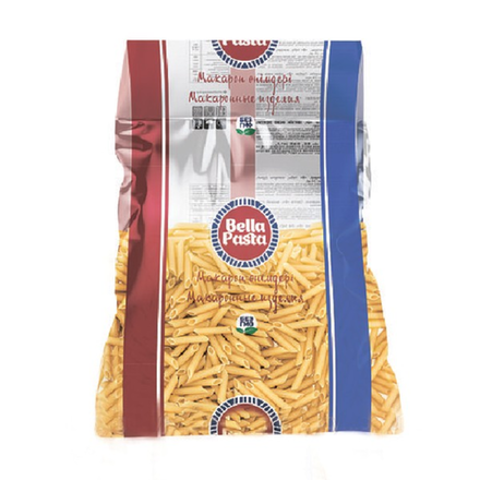 Макароны Bella pasta перья 1,6 кг