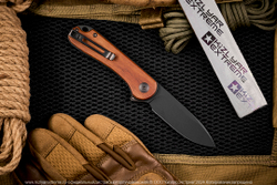 Нож Civivi Elementum C907U сталь D2 BlackWash рукоять Guibourtia