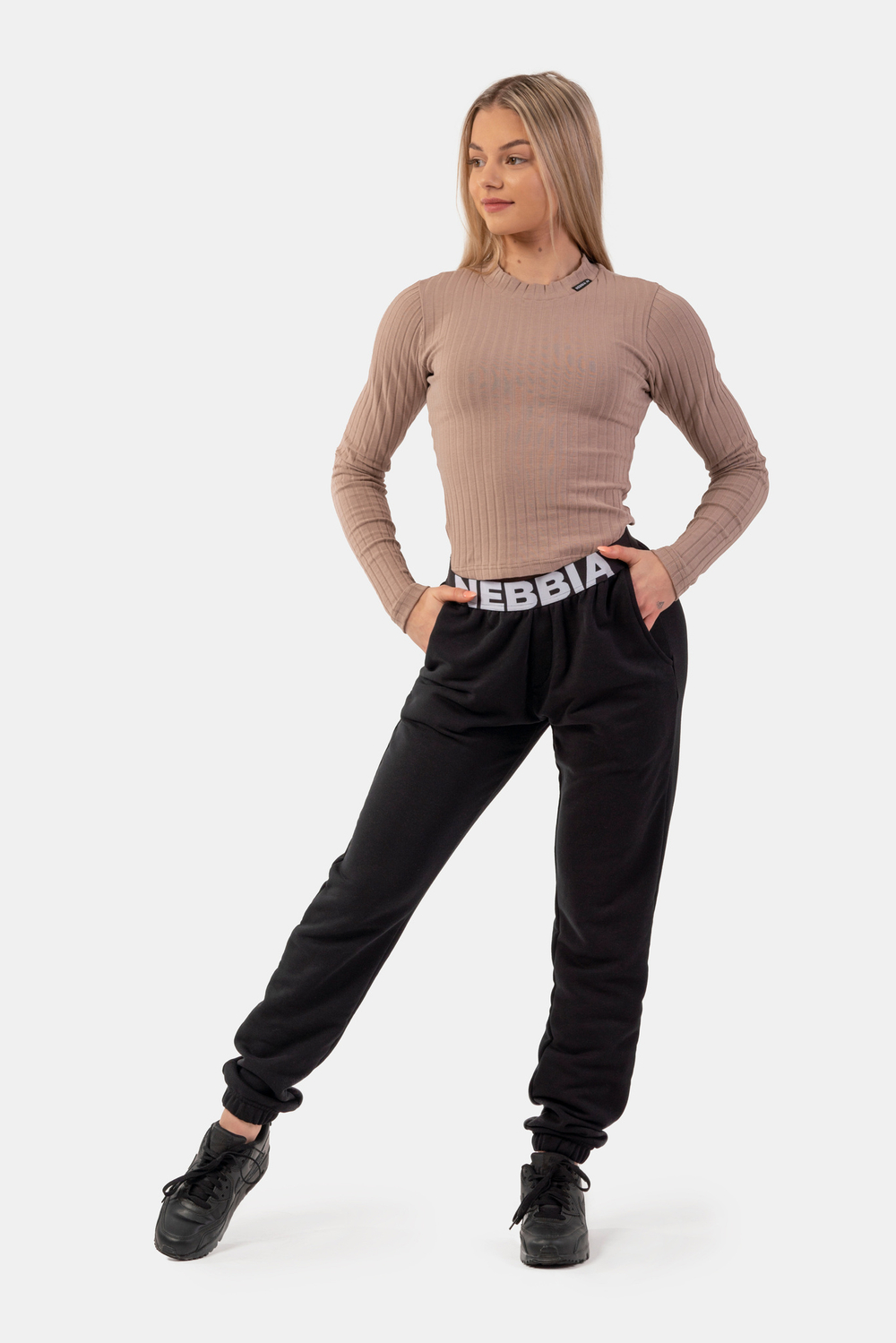 Лонгслив ORGANIC COTTON RIBBED LONG SLEEVE TOP 415
Бежевый