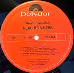 Peaches & Herb - Worth The Wait (Скандинавия 1980г.)