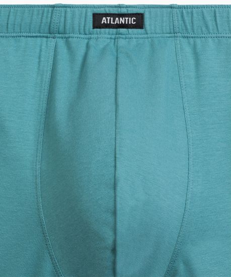 Трусы мужские боксеры (5шт), Atlantic 5SMH-002, хлопок, темно-синий + темно-голубой + светло-зеленый + индиго + темно-голубой