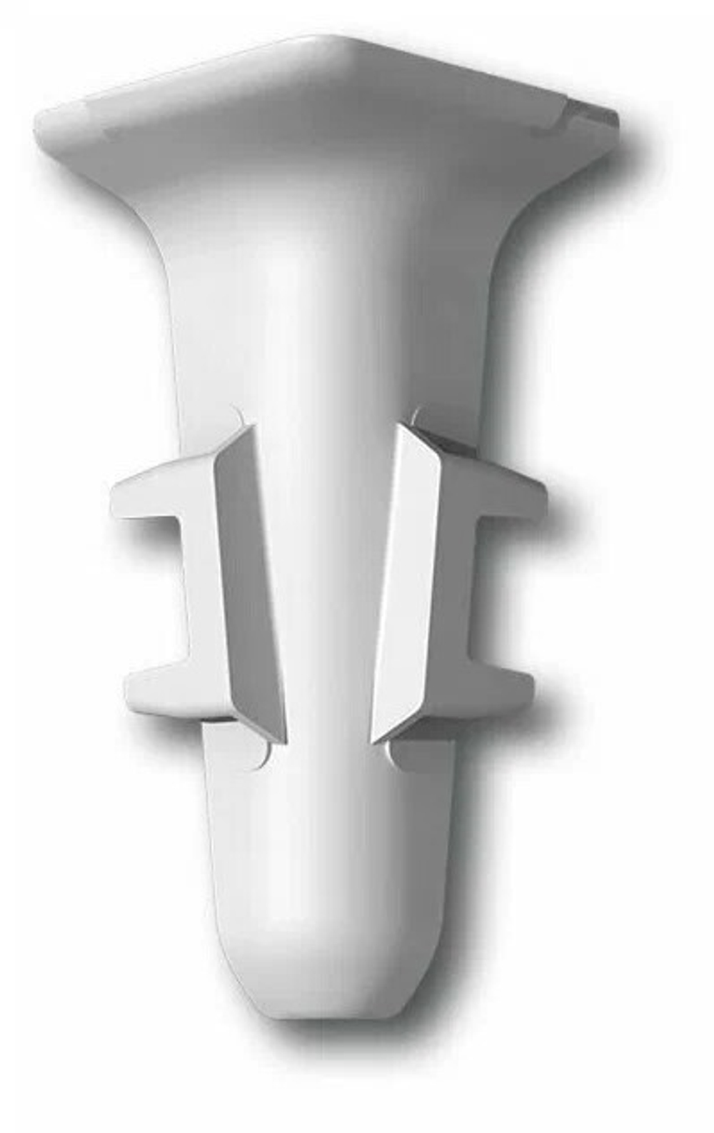 Угол внутренний для плинтуса 55мм "Деконика", 303 Венге темный