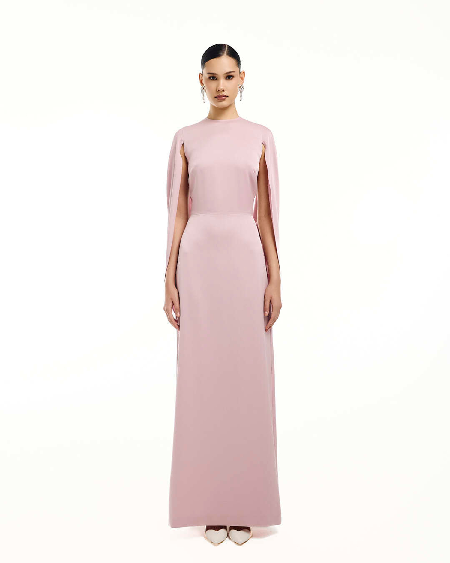 Платье Reina (Рейна) грязно-розовое