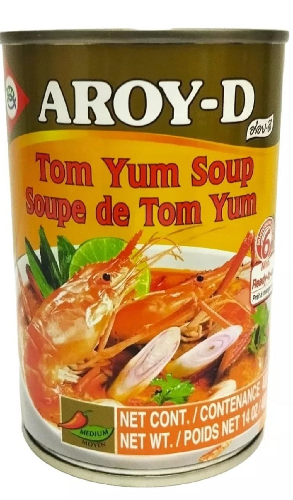 Суповая основа для  Том Ям Aroy-D жб 400г