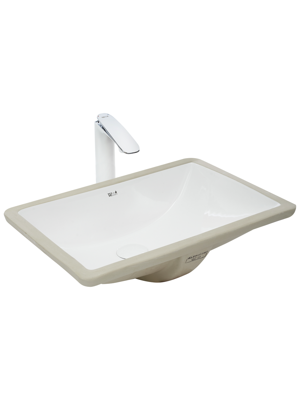 Раковина подвесная WeltWasser WW DEILBACH 6008 510х385х180