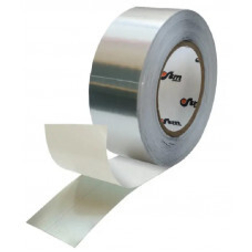 Лента алюминиевая самоклеящаяся армированная «ЛАС»-А. (50 м. * 50 мм.)