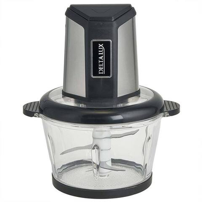 Измельчитель электрический 800 Вт, 2 л DELTA LUX DE-7405 черный