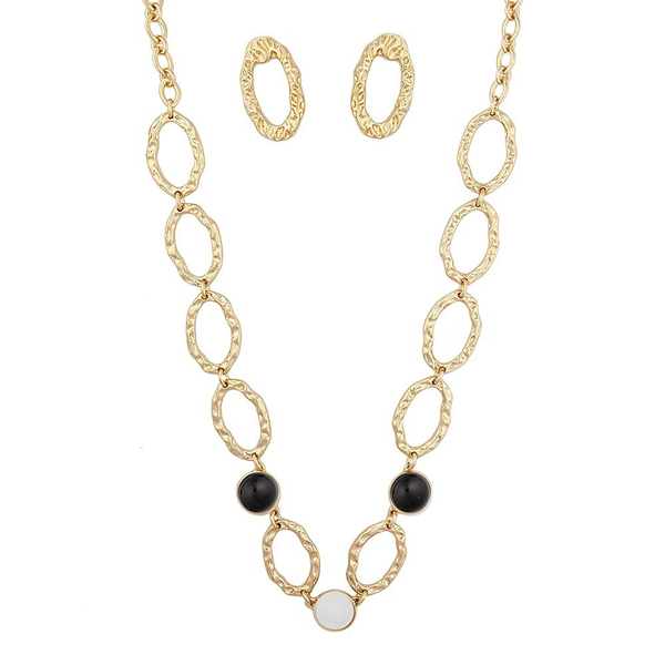 Комплект Possebon Black Agate-M.Pearl S7914.4.1 BW/G