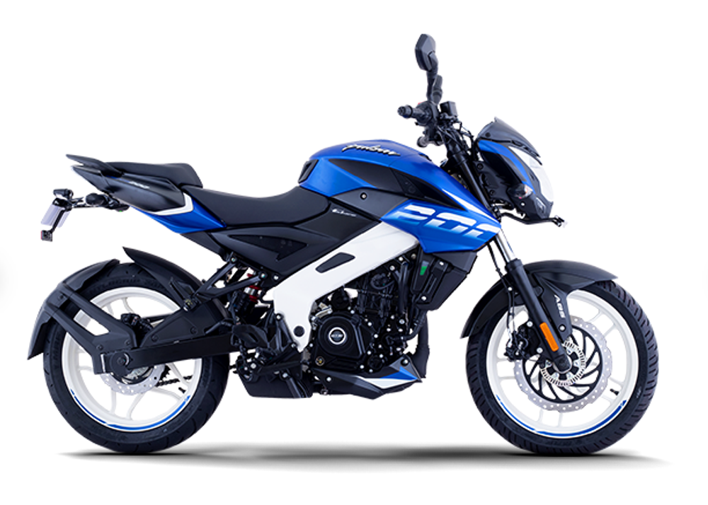 Мотоцикл Bajaj Pulsar NS200 синий