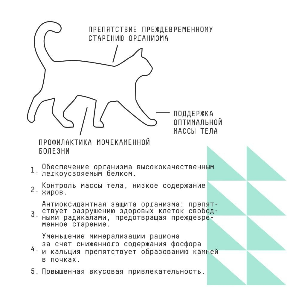 Сухой корм Sterile Weight Control для кошек 400гр