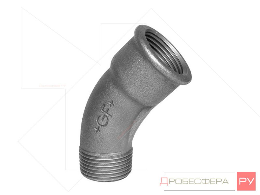 Угольник 45° металл 1-1/4&quot; МП длинный Bend