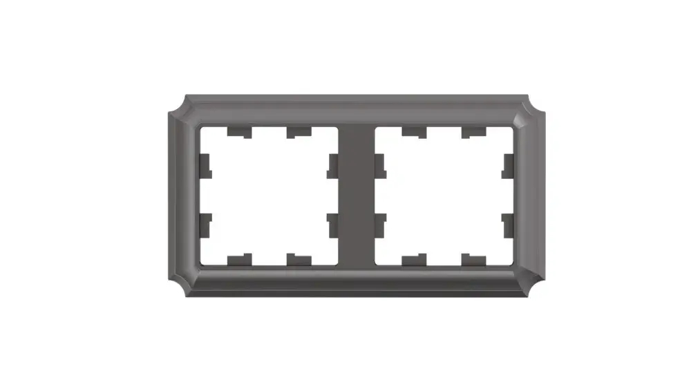 ATLASDESIGN ANTIQUE 2-постовая РАМКА, универсальная, МОККО