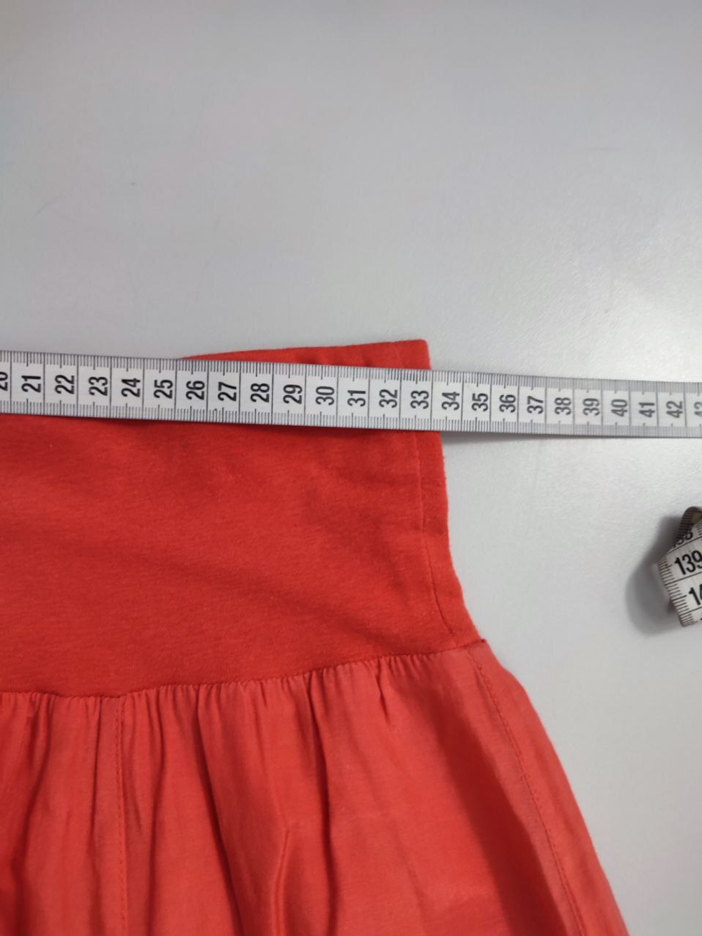 Юбка Tatuum морковного цвета 44 размер