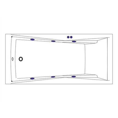 Акриловая ванна Excellent Palace Soft 170x75 WAEX.PAL17.SOFT