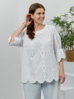 Блузка Милица-1 Виотекс БЕЛЫЙ -4