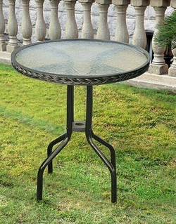 Стол "Ротанг D 80 "