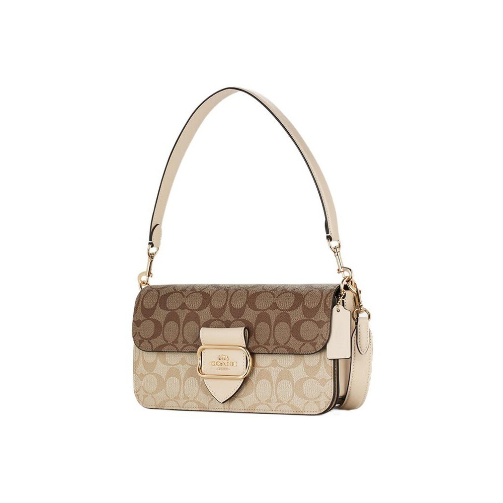 Сумка Morgan Shoulder Bag In Blocked Signature Canvas