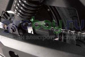 Электроскутер SAIGE GT1 ( 1500W ) 60V/50Ah - Черный фото №15