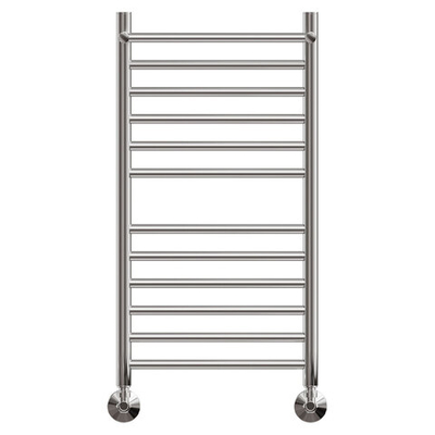 Полотенцесушитель водяной Point Аврора премиум PN10148SP П11 400x800 с полкой, хром