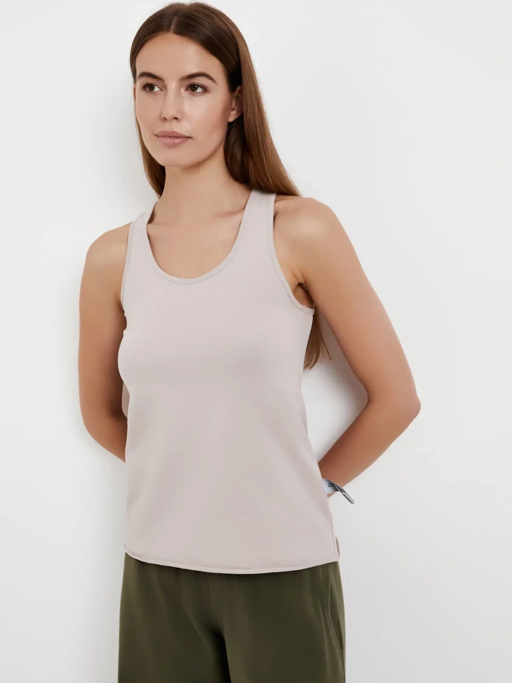 Майка Базовая Песочная