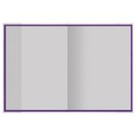 Обложки ПП для учебников ПИФАГОР, комплект 5 шт., универсальные, клейкий край, 80 мкм, 280х450 мм, 227418